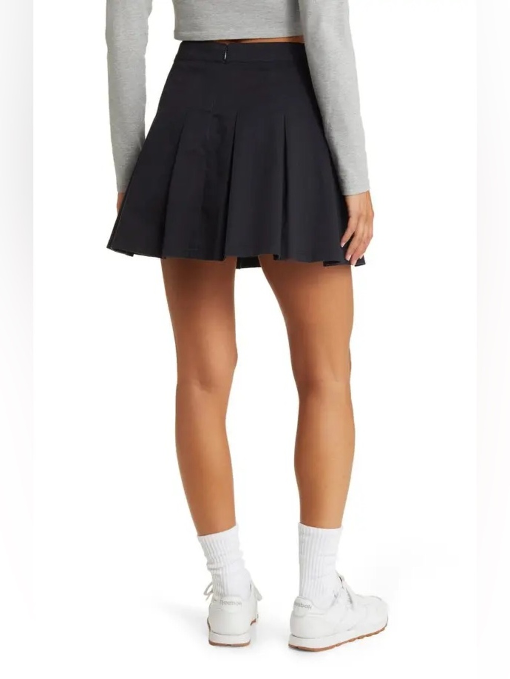 Black BP. Pleated Tennis Skirt Small